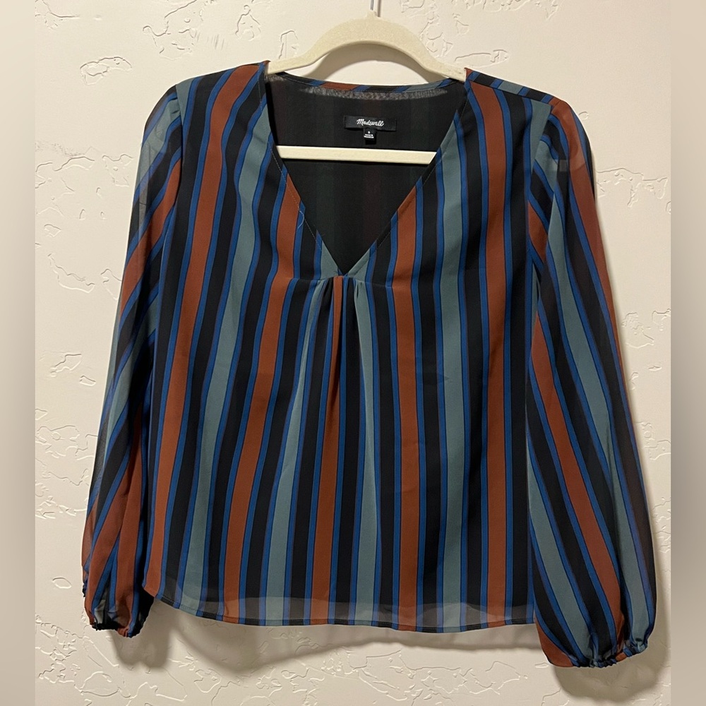 Madewell striped blouse